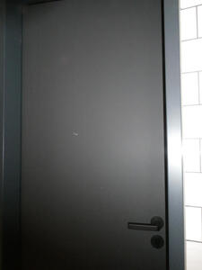 bathroom door