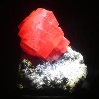 Cuboid pink crystal