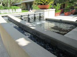 Long rectangular fountain