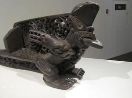 Sculpture of bird in aztec/inca style