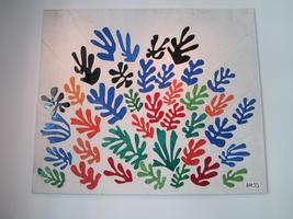 Multi-colored leaves by Matisse
