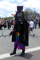 Man in babadook costume