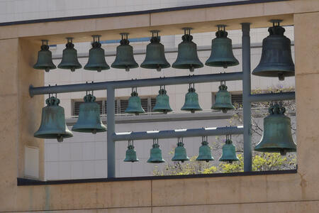 Cathedral bells of varying sizes