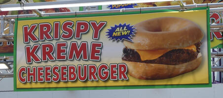Krispy Kreme Cheeseburger (All new!)