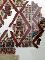 Peruvian geometric tapestry
