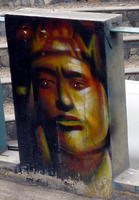 painting of face
