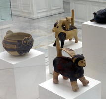 animal-shaped ceramic vessels