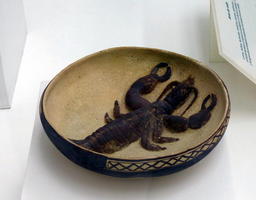 bowl with scorpion