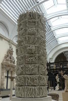 Multi-layer cylindrical carved sculpture