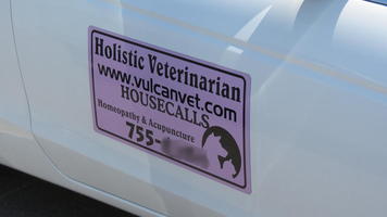 Holistic veterinarian www.vulcanvet.com - homeopathy and acupuncture