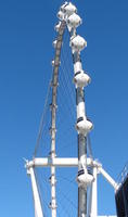 SIde view of Ferris Wheel