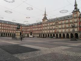 Large square with 19th century buildings