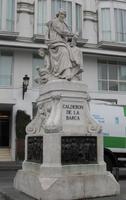 Sculpture of Spanish author Calderon de la Barca