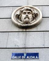 Forbidding-looking relief of a bearded man