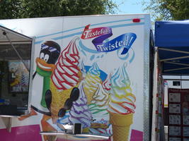 Logo for “Tastefully Twisted” ice cream cones