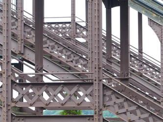 staircase latticework