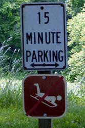 signage no sledding