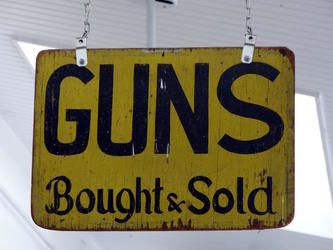 signage guns bought sold