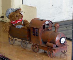 teddy bear train