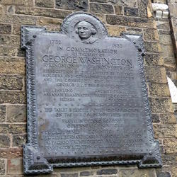 geo washington plaque