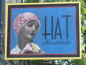 signage hat