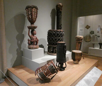 Various African drums