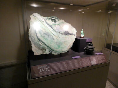 Large slab of jade
