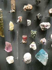Various mineral samples