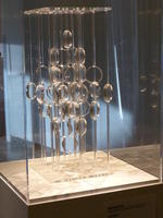 Sculpture of hanging rings