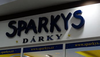 Sign: Sparky's Dárky