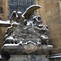 Pietá-type sculpture at St. Vitus cathedral