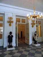 Statues in entry hall to Ethnographic Museum