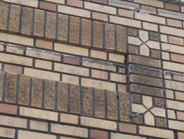 Geometric brick work