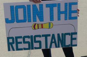 Join the Resistance (with picture of an electronic resistor)