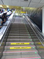 signage stairs
