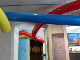 moca colored ceiling pipes