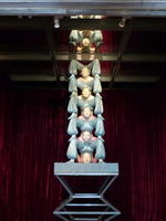 chinese acrobats sculpture