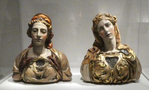 female bust reliquaries