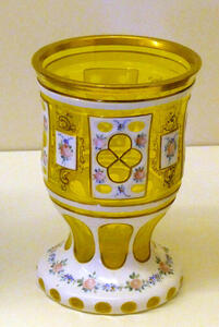 beaker with enamel and gold
