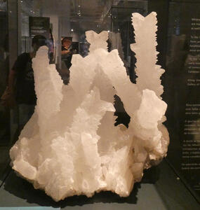 large gypsum crystal
