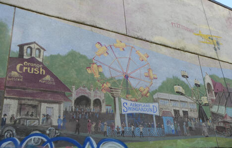 old style amusement park