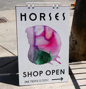 horses sign