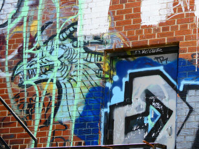 graffiti dragon