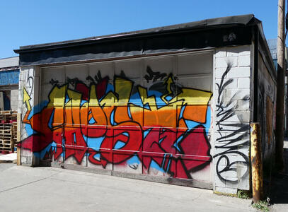 garage graffiti