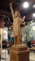Statue of Liberty made of chocolate