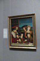Portrait of family in 16th century garb