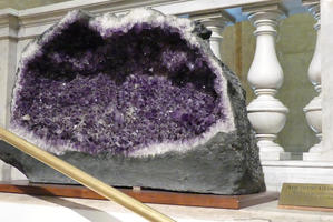 Large purple amythest geode