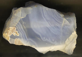 Mineral with milky pattern