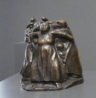 Sculpture of group of woman back-to-back
