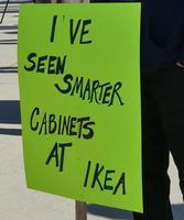 I’ve seen smarter cabinets at Ikea